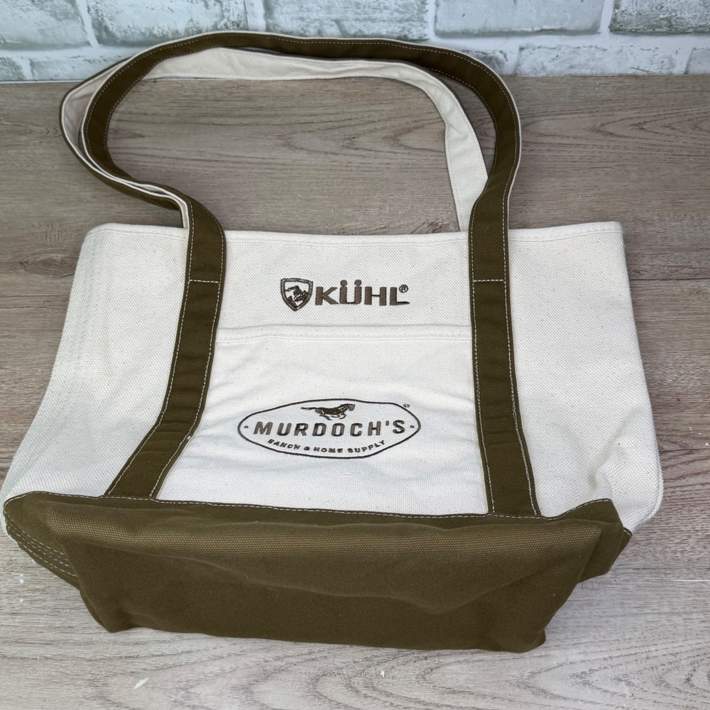 Kuhl Murdoch's Ranch & Home Supply Canvas Utility Tote Bag Large